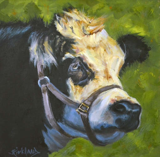 Bad Hair Day 8x8 $355 at Hunter Wolff Gallery